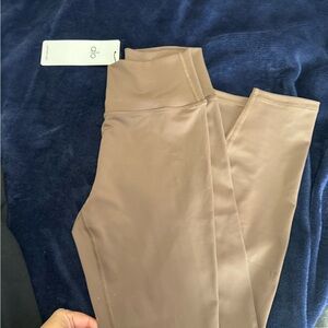 ALO High Waist Airbrush Leggings espresso